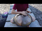 BLUE + Gold Dimple Mandala 9-12 Note Handpan in all Scales | Generation 4